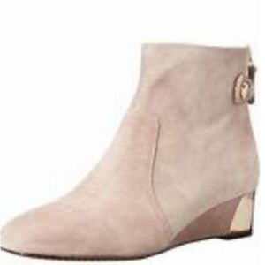 Tory Burch Marisa Wedge Bootie Hi Suede